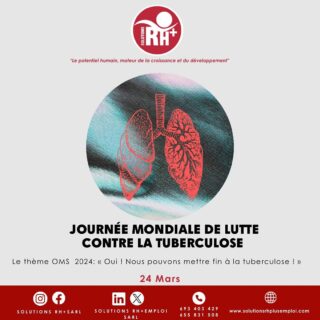 Journée mondiale de lutte contre la tuberculose 2024

24 mars

Le thème de la Journée mondiale de lutte contre la tuberculose 2024 — « Oui ! Nous pouvons mettre fin à la tuberculose ! » — relaie un message d’espoir selon lequel il est possible de se remettre sur la bonne voie et de faire reculer l’épidémie de tuberculose, en mobilisant les responsables de haut niveau, en augmentant les investissements, et en favorisant une adhésion plus rapide aux nouvelles recommandations de l’OMS. À la suite des engagements pris par les chefs d’État lors de la réunion de haut niveau des Nations Unies tenue en 2023 afin de progresser plus vite vers l’éradication de la tuberculose, l’accent est mis cette année sur la concrétisation de ces engagements.

Pour soutenir les pays dans leurs efforts visant à élargir l’accès au traitement préventif de la tuberculose, l’OMS publiera un dossier d’investissement sur le déploiement à plus grande échelle du traitement préventif.
______

World Tuberculosis Day 2024

24 March

The theme of World TB Day 2024 - ‘’Yes! We can end Tuberculosis !’’– conveys a message of hope that getting back-on-track to turn the tide against the TB epidemic is possible through high level leadership, increased investments and faster uptake of new WHO recommendations. Following the commitments made by Heads of State at the UN High Level meeting in 2023 to accelerate progress to end TB, this year’s focus shifts to turning these commitments into tangible actions.

To help countries scale-up access to TB preventive treatment, WHO  will release an investment case on scaling up the roll out of TB preventive treatment.
Source : un.org