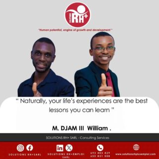 ☀️BONJOUR LUNDI !
✨La société SOLUTIONS RH+ SARL vous souhaite une semaine performante dans votre milieu professionnel par ce conseil qui nous est donné par Mr William.
#POTENTIELHUMAIN #ressourceshumaines #RH #MONDAYMOTIVATION #quote
☀️HELLO MONDAY !
✨SOLUTIONS RH+ SARL wishes you a successful week in your workplace with this advice from Mr WIlliam.
#HUMANPOTENTIAL #humanresources #HR #MONDAYMOTIVATION #quote