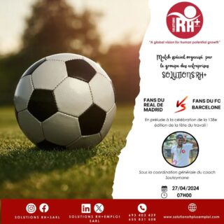 ✨Hello Chers tous !

En prélude d'une journée de conquête de reconnaissance et de revendications pour les travailleurs, nous nous unissons autour du sport ce samedi 27 avril 2024.

#FETEDUTRAVAIL 
#SPORT 
#PARTAGE

___________

✨Hello everyone!

As a prelude of a day of winning recognition and demands for workers, we are uniting around sport this Saturday 27 April 2024.

#LABOURDAY
#SPORT 
#sharing