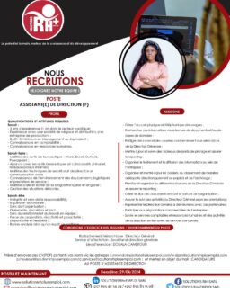 🚨🚨WE ARE HIRING 🚨🚨

#JobOpportunity #EmploiJeune