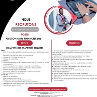 🚨🚨WE ARE HIRING 🚨🚨

#JobOpportunity #EmploiJeune 

Deadlines : 15/05/2024
