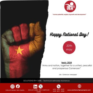 ✅le 20 mai le Cameroun célèbre l’unité nationale.

✨le Cameroun célèbre la 52 eme édition de la fête de son unité nationale sous le thème :«Armée et nation pour un Cameroun uni, pacifique et prospère >> 

C est l’occasion favorable de marquer l’engagement du peuple camerounais, en faveur de la consolidation de la Nation.

_____

✅on May 20th, Cameroon celebrates national unity.

✨Cameroon celebrates the 52 nd edition of its National Unity Day under the theme: "Army and nation for a united, peaceful and prosperous Cameroon”

This is a fitting occasion to mark the commitment ,of the Cameroonian people to the consolidation of the nation.
#HAPPYNATIONALDAY #CAMEROON #JOYEUSEFETEDELUNITE