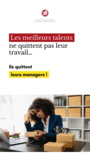 Les talents ne quittent pas leur travail… Ils quittent leurs managers ! 🚨
Perdre un employé clé, c’est perdre du temps, de l’argent et un avantage concurrentiel. Pourquoi les meilleurs talents quittent-ils votre entreprise ? Et surtout, comment les retenir ?

🎯 La réponse est dans le management ! Découvrez comment nos formations en leadership et management peuvent vous aider à fidéliser vos équipes et booster leur engagement.

@solutionsrhplus
#Management #Leadership #RH #SolutionsRH #fidélisationtalents
