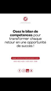 Tu vaux plus que ton dernier "non". Reprends confiance avec RH+.
On t’aide à analyser, comprendre, évoluer. Prêt pour le bilan ?
Ce n’est pas un échec, c’est une redirection vers mieux.
Le bon moment pour faire ton bilan de compétences ? C’est maintenant
@solutionsrhplus