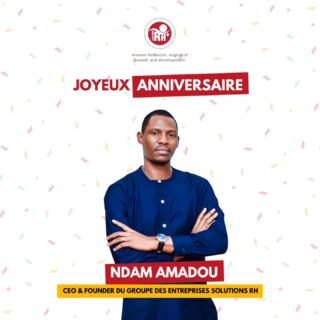 🎉 Joyeux anniversaire à un leader inspirant ! 🎉
En ce jour spécial, nous souhaitons un très joyeux anniversaire au visionnaire qui guide le Groupe des entreprises SOLUTIONS RH avec passion et détermination.
Votre leadership, vos idées novatrices et votre énergie positive sont une source d'inspiration pour toute l'équipe.
Puisse cette nouvelle année vous apporter encore plus de succès, de bonheur et de réalisations. Merci de nous motiver à donner le meilleur de nous-mêmes chaque jour.
🥂 À votre santé et à une année remplie d'opportunités et de succès !
#JoyeuxAnniversaire #LeadershipInspirant #Groupe
